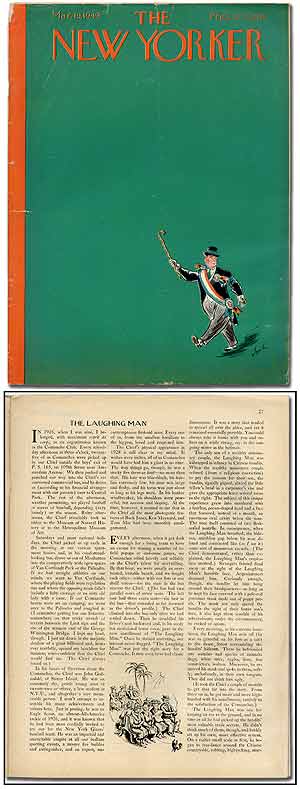 Item #350842 "The Laughing Man" [story in] The New Yorker, March 19, 1949. J. D. SALINGER.