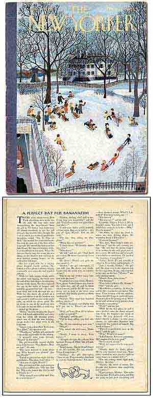 Item #350845 "A Perfect Day for Bananafish" [story in] The New Yorker, January 31, 1948. J. D. SALINGER.