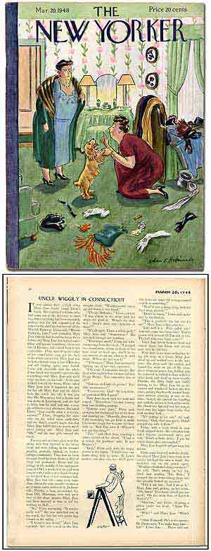 Item #350846 "Uncly Wiggily in Connecticut" [story in] The New Yorker, March 20, 1948. J. D. SALINGER.