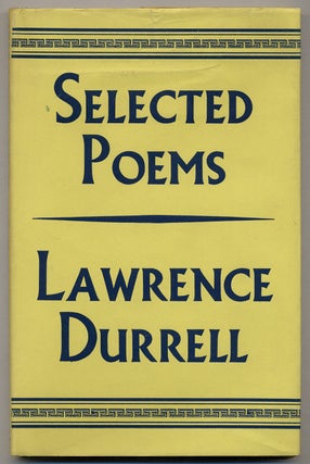 Item #351665 Selected Poems. Lawrence DURRELL