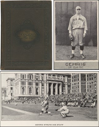 Item #352082 [College Yearbook]: The 1924 Columbian. Lou GEHRIG, F. C. BOOSS, ed