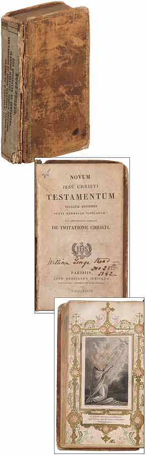 Novum Jesu Christi Testamentum Vulgatæ Editionis juxta exemplar Vaticanum: cui adjungitur. a. Kempis THOMAS.