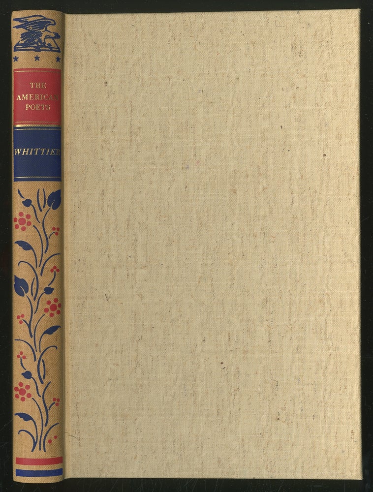 Item #352724 The Poems Of John Greenleaf Whittier. John Greenleaf WHITTIER.