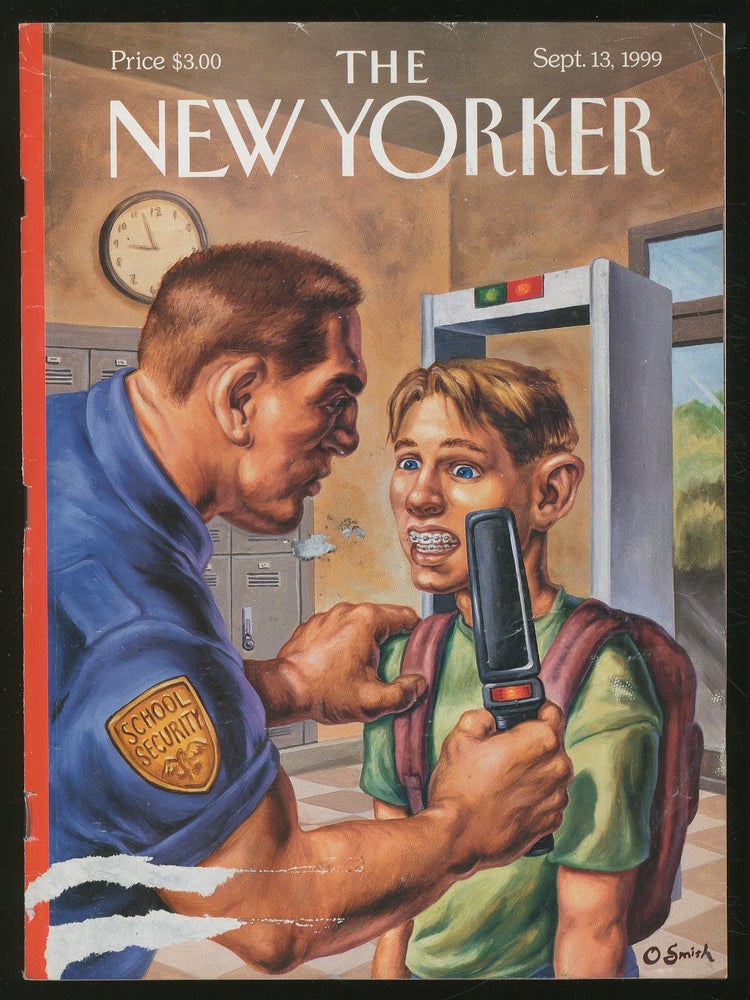 Item #352812 The New Yorker: September 13, 1999, Vol. LXXV, No. 26. Robert Creeley.