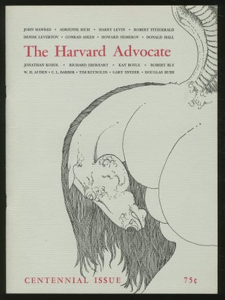Item #353248 The Harvard Advocate: Centennial Issue: Volume C, Numbers 3-4, Fall, 1966. John...