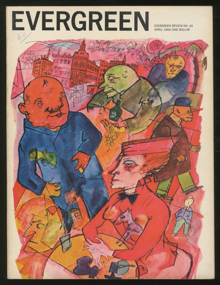 Item #353673 Evergreen: Volume 10, Number 40, April 1966. Jack KEROUAC, Henry Miller, Allen Ginsberg, Barney ROSSET.
