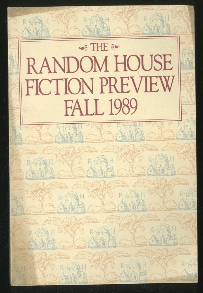 Item #354053 The Random House Fiction Preview Fall 1989. Gore VIDAL.