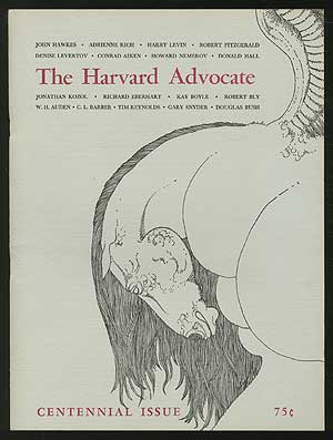 Item #354075 The Harvard Advocate: Centennial Issue: Volume C, Numbers 3-4, Fall, 1966. W. H....