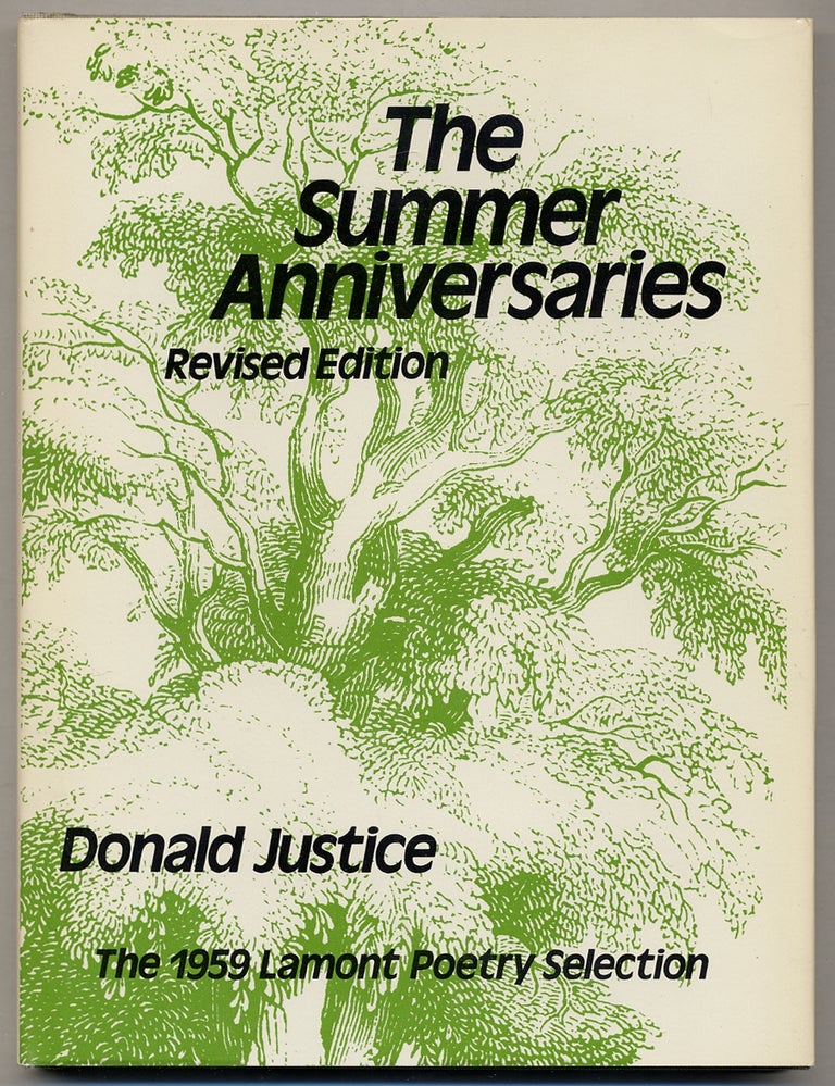 Item #354846 The Summer Anniversaries. Donald JUSTICE.