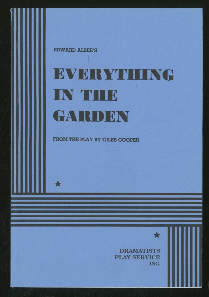 Item #355073 Everything in the Garden. Edward ALBEE, Giles Cooper.