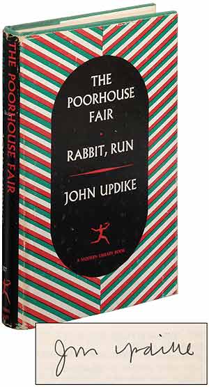 Item #355569 The Poorhouse Fair [and] Rabbit, Run. John UPDIKE.