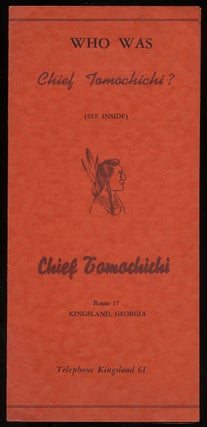 Item #358545 [Cover title]: Who Was Chief Tomochichi?