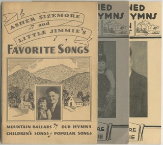 Item #358690 Old Fashioned Hymns and Mountain Ballads as Sung by Asher Sizemore and Little Jimmie...
