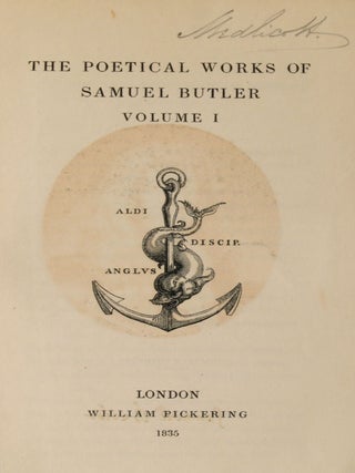 The Poetical Works of Samuel Butler