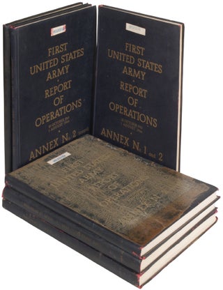 First United States Army: Report of Operations, 20 October 1943 - 1 August 1944: [Six Volumes]