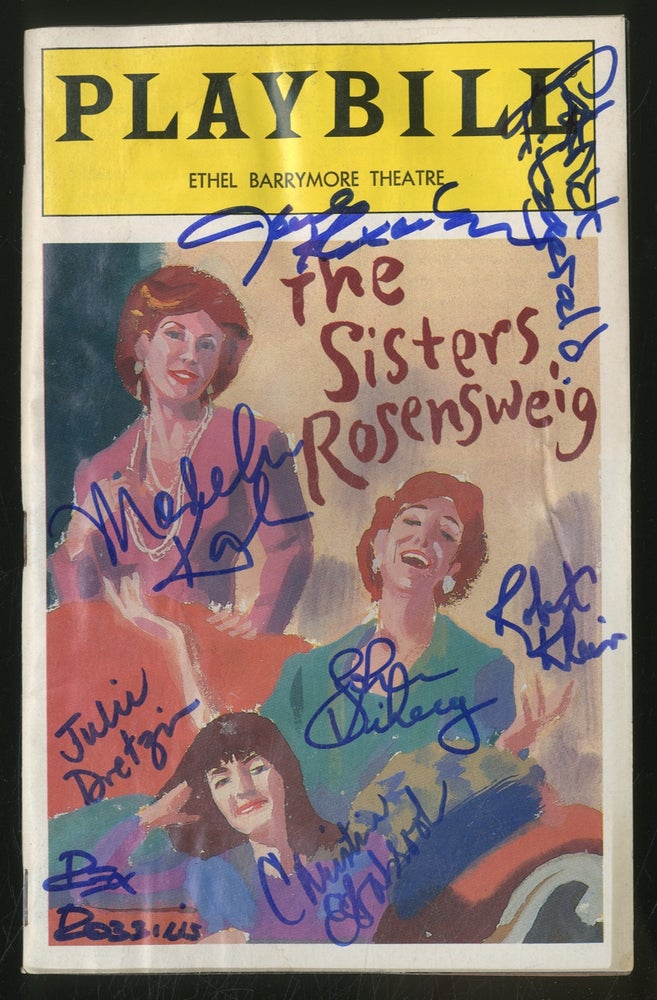 Item #362043 [Playbill]: The Sisters Rosensweig. Wendy WASSERSTEIN.