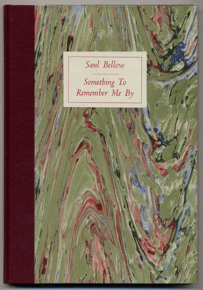 Item #362364 Something to Remember Me By. Saul BELLOW.