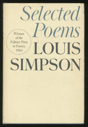 Item #362447 Selected Poems. Louis SIMPSON