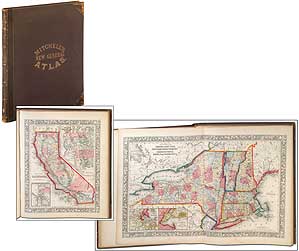 Item #362452 Mitchell’s New General Atlas, Containing Maps of the Various Countries of the World, Plans of Cities, Etc. Embraced in Fifty Quarto Maps, Forming a Series of Eighty Maps and Plans, Together with Valuable Statistical Tables. S. Augustus MITCHELL.