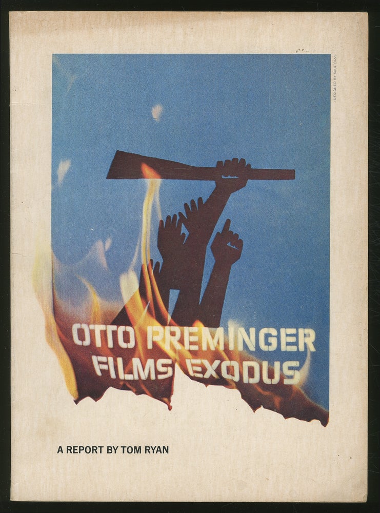 Item #362456 Otto Preminger Films Exodus. Tom RYAN, Leon URIS, Eva Marie Saint, Otto Preminger, Paul Newman.