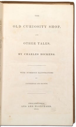 The Old Curiosity Shop, and Other Tales; Master Humphrey's Clock