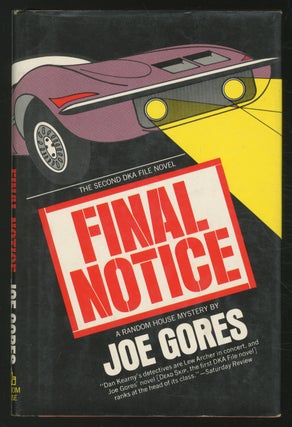 Item #363455 Final Notice. Joe GORES