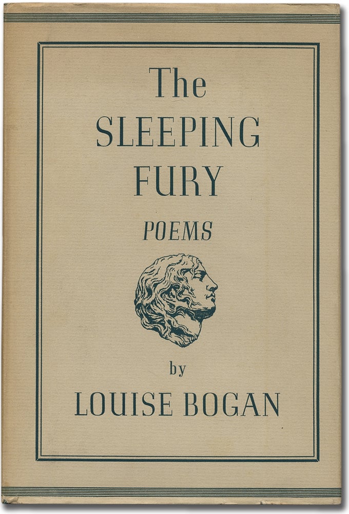 Item #363726 The Sleeping Fury. Louise BOGAN.