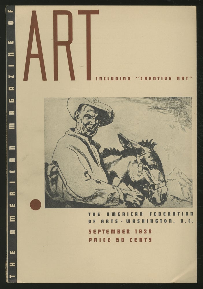 Item #364047 The American Magazine of Art: September 1936, Volume 29, Number 9