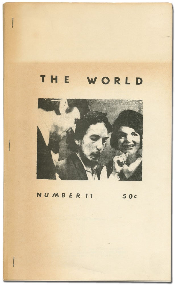 Item #364596 "The Basketball Diaries" [story in] The World – Number 11, April 1968. Ron PADGETT, Gerard Malanga.