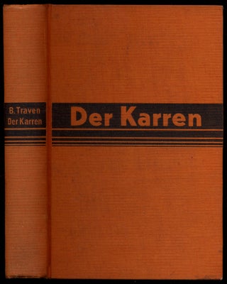 Item #364703 Der Karren. B. TRAVEN
