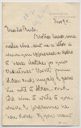 Two Page Autograph Letter Signed