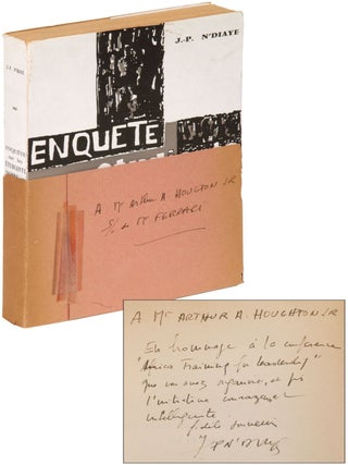 Enqu&ecirc;te sur les &Eacute;tudiants Noir en France. Jean-Pierre N'DIAYE, Arthur A. Houghton.