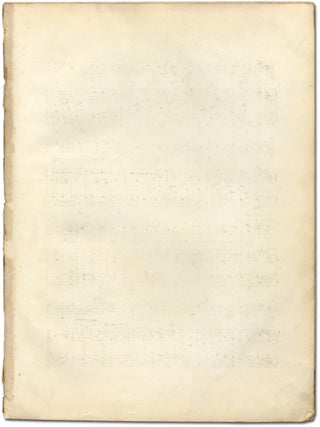 [Sheet Music Score]: Sweet Morn of Life