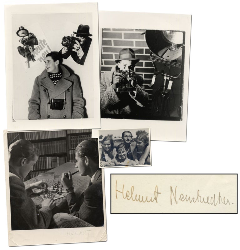 Item #365282 [Photographs]: Four Helmut Newton Photographs. Helmut as Helmut Neustaedter NEWTON.
