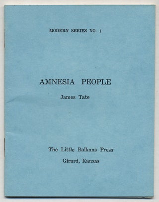Item #365452 Amnesia People. James TATE