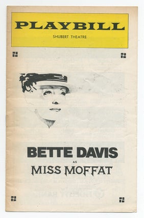 Item #365453 [Playbill]: Miss Moffat