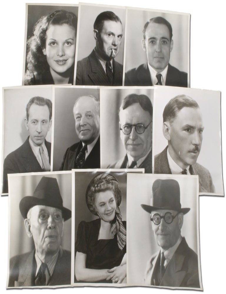 Archive of 10 WPA Federal Theatre Project Photographs. WPA.