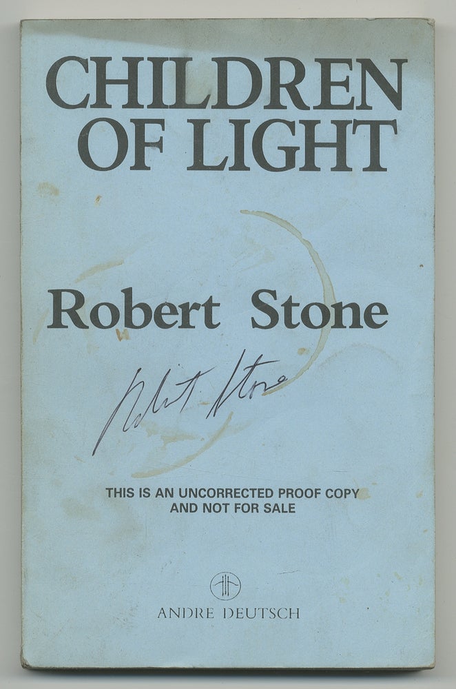 Item #365694 Children of Light. Robert STONE.