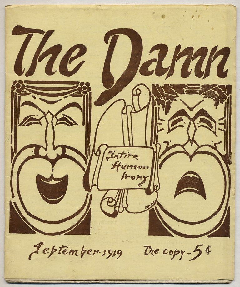 Item #366238 The Damn – Vol. 1., No. 1, September 1919. BASSHE, Em jo.