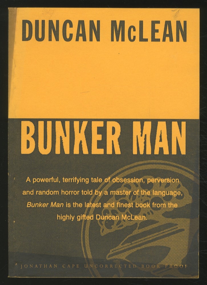 Item #366330 Bunker Man. Duncan MCLEAN.