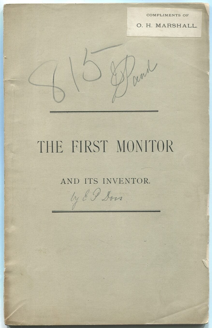 First Monitor Ever Invented A Brief Sketch of the First Monitor and Its Inventor | Eben P. DORR