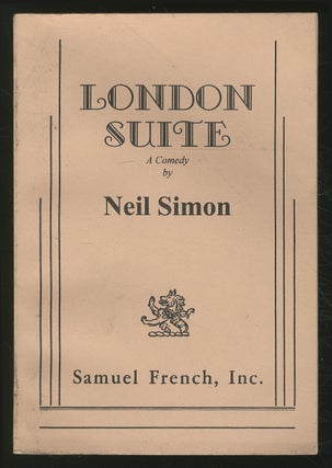 Item #366572 London Suite. Neil SIMON