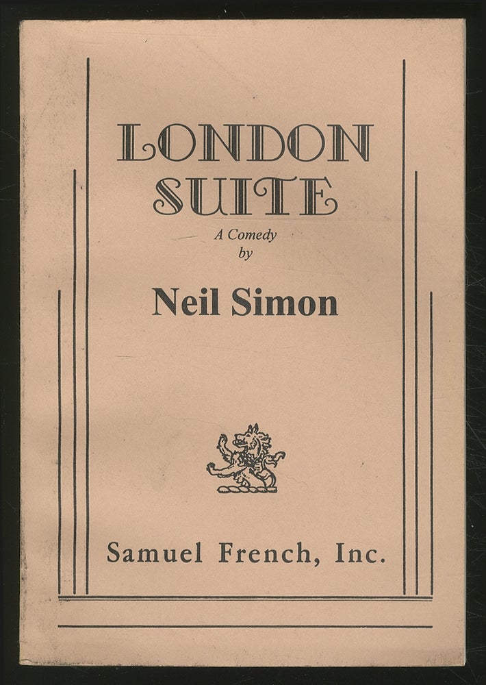 Item #366572 London Suite. Neil SIMON.
