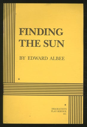 Item #366585 Finding the Sun. Edward ALBEE