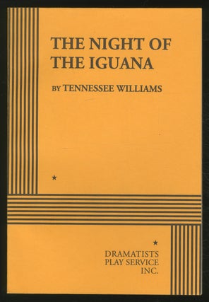 Item #366715 The Night of the Iguana. Tennessee WILLIAMS