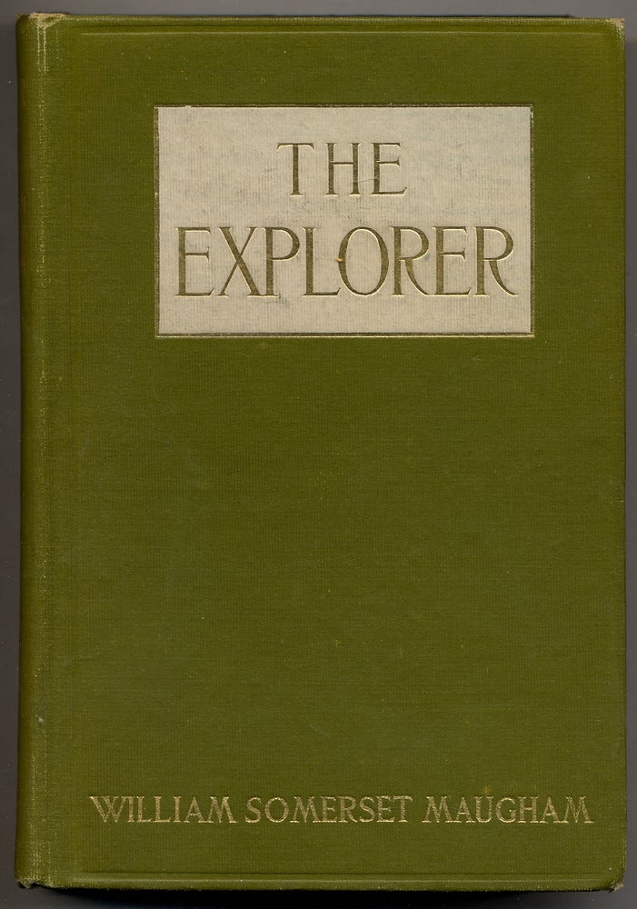 Item #367094 The Explorer. William Somerset MAUGHAM.