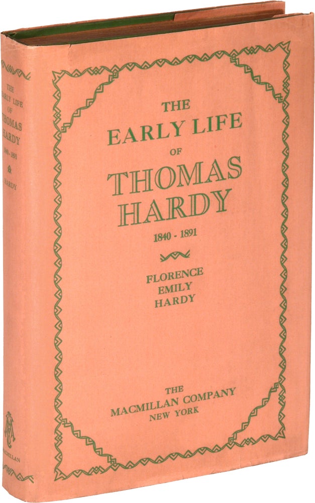 Item #367106 The Early Life of Thomas Hardy 1840-1891. Florence Emily HARDY.