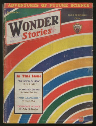 Item #367851 [Pulp magazine]: Wonder Stories — September 1932 (Volume 4, Number 4). Frank R....