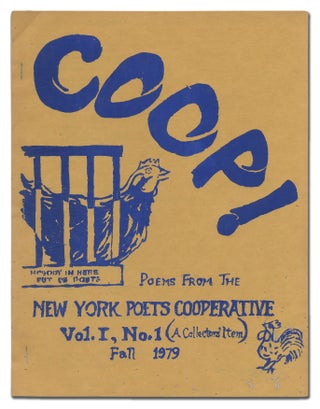Item #368251 [Cover title]: Coop! Poems from the New York Poets Cooperative Vol. I, No. I (A...