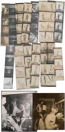 Item #368562 Collection of 59 Burlesque Photographs
